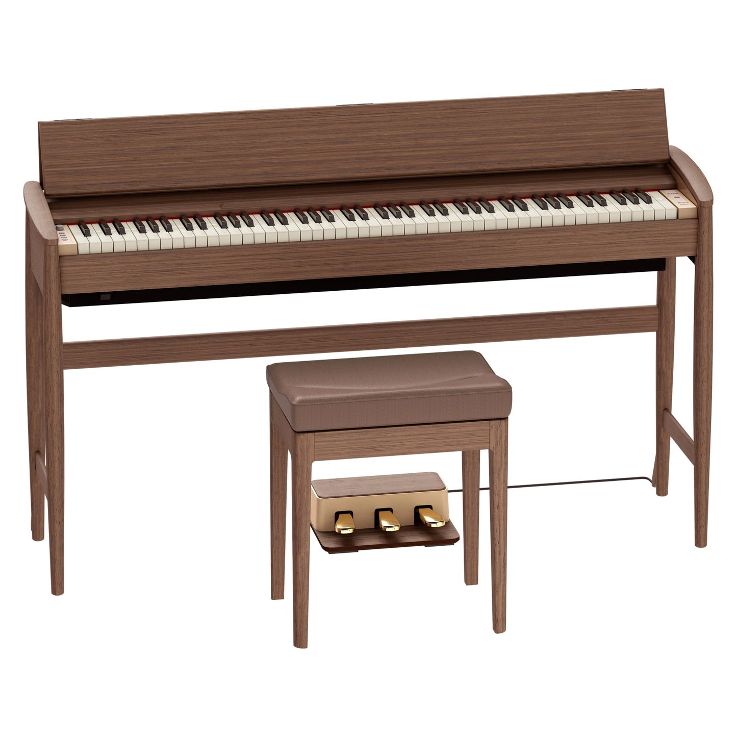 Roland Kiyola KF-20 Walnut | Value Bundle Incl RH5 Headphones & Bench