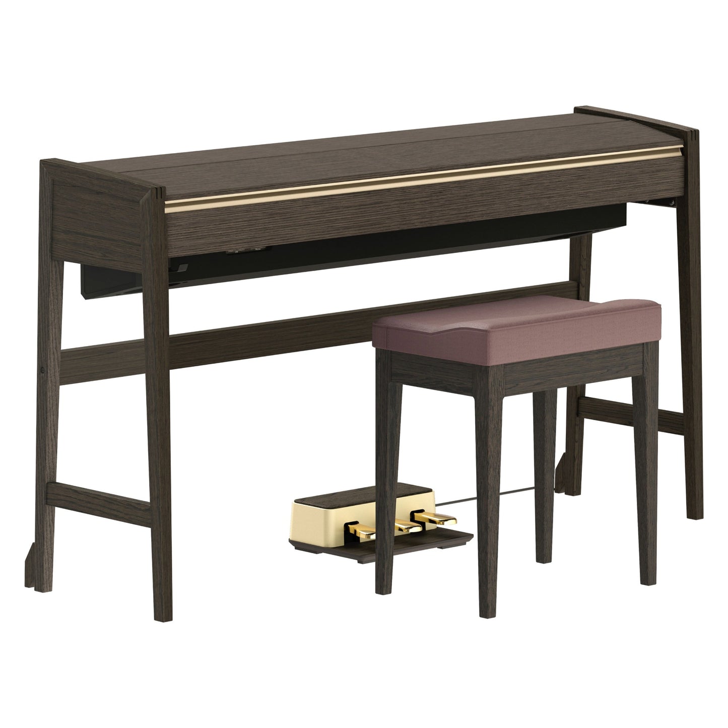 Roland Kiyola KF-25 Smoked Oak | Bundle including matching bench