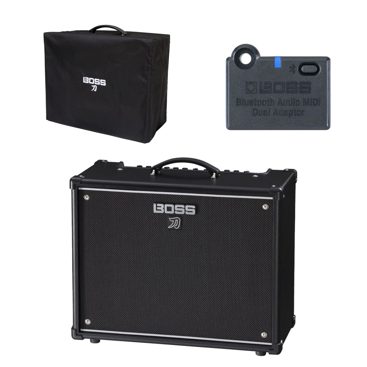 Boss KATANA 100 GEN 3 Guitar Amp Bundle With Bluetooth Adaptor & Cover