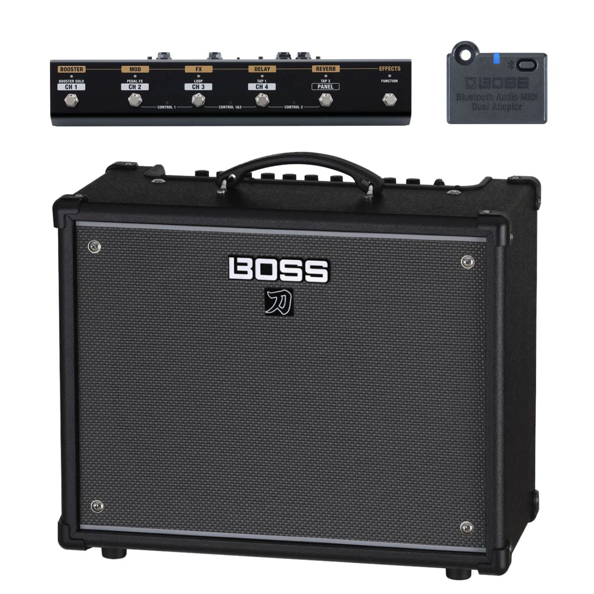 Boss KATANA 50 EX GEN 3 Guitar Amp Essentials Bundle 2