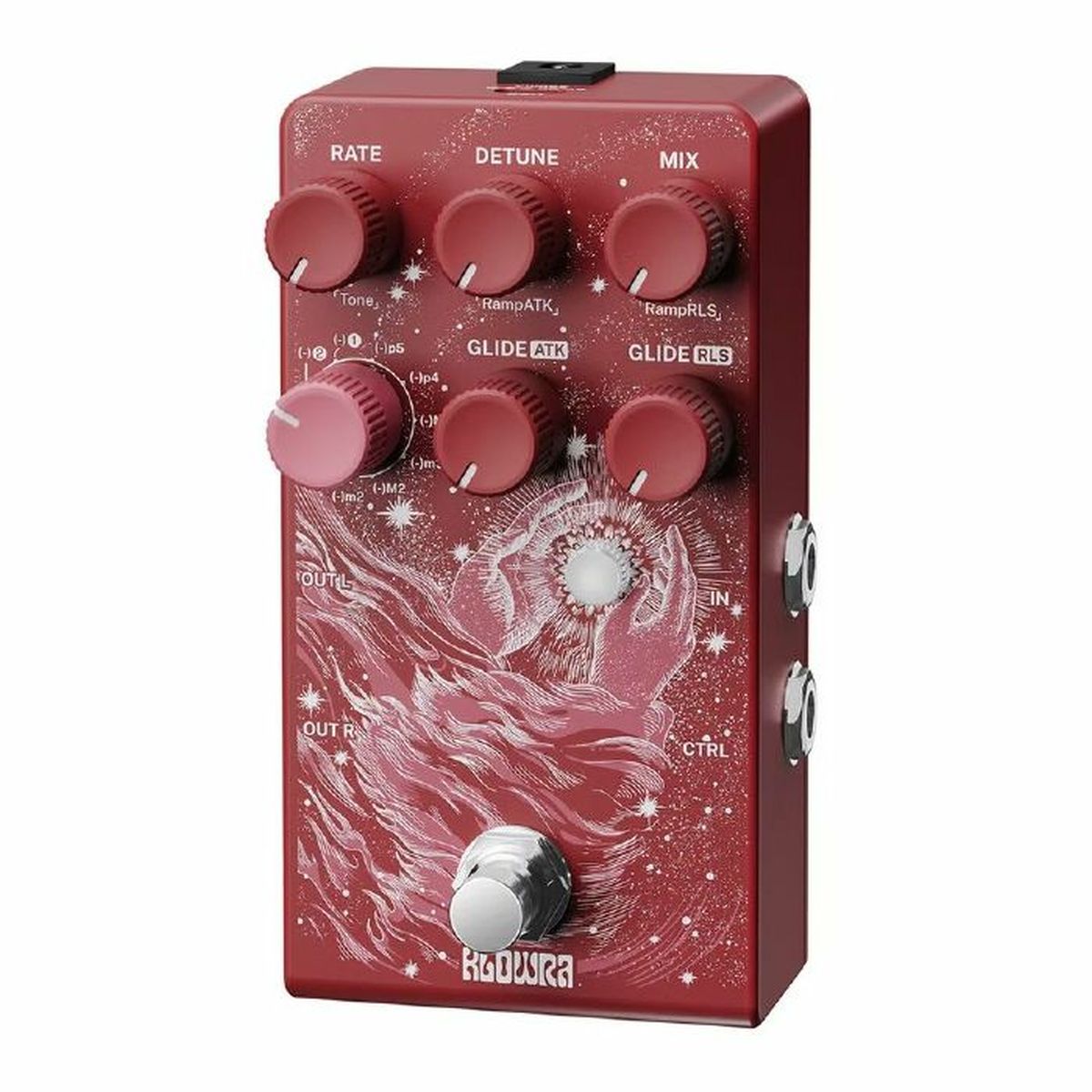 Klowra Effects Vein Pitch Shifter Pedal | With FREE Pedal Topper