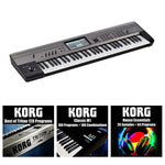 Korg Krome EX61 Expanded Music Workstation | Incl M1, Triton, & House Essentials Sounds Download