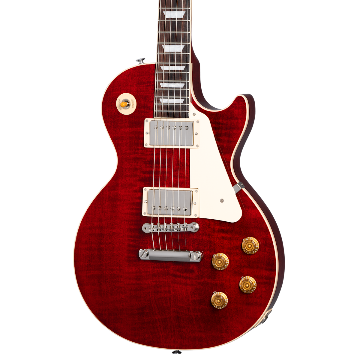 Gibson Les Paul Standard 50s Figured Top 60s Cherry | With 3 FREE Maestro Effects Pedals