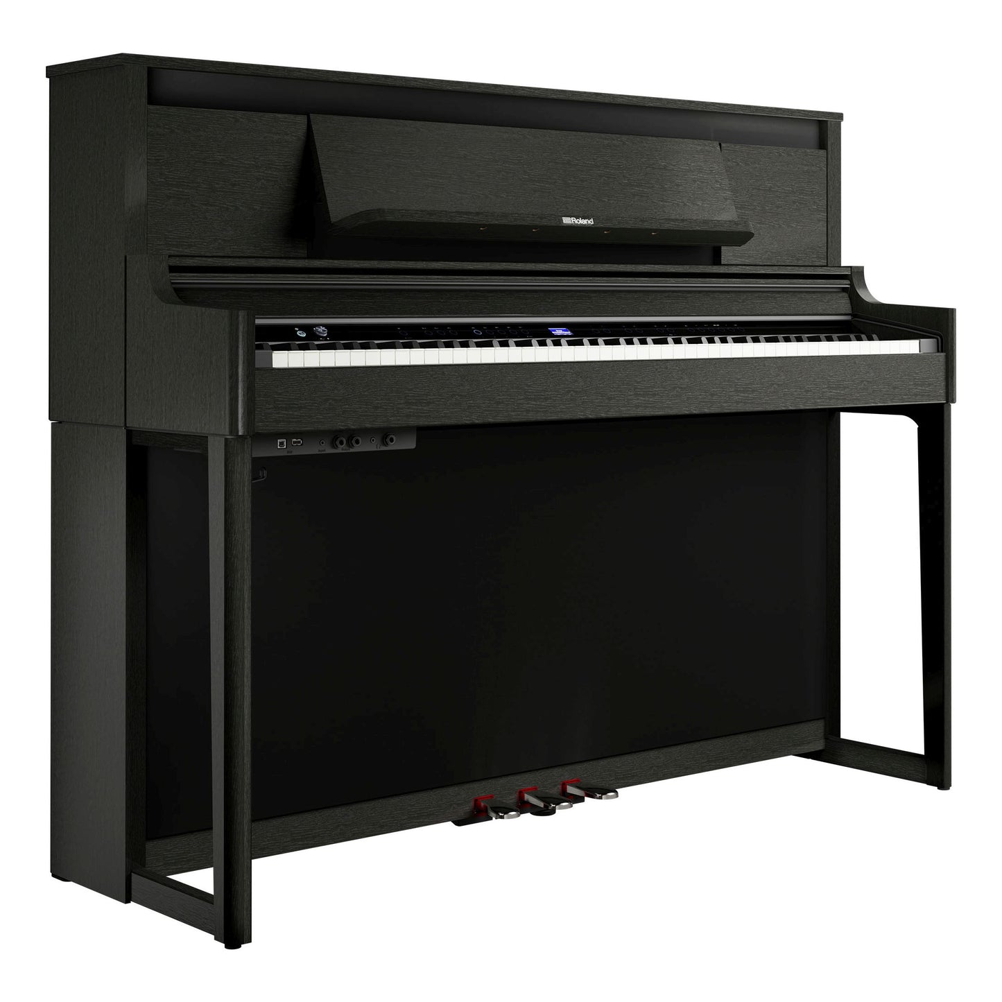 Roland LX6 Digital Piano Value Package; Charcoal Black
