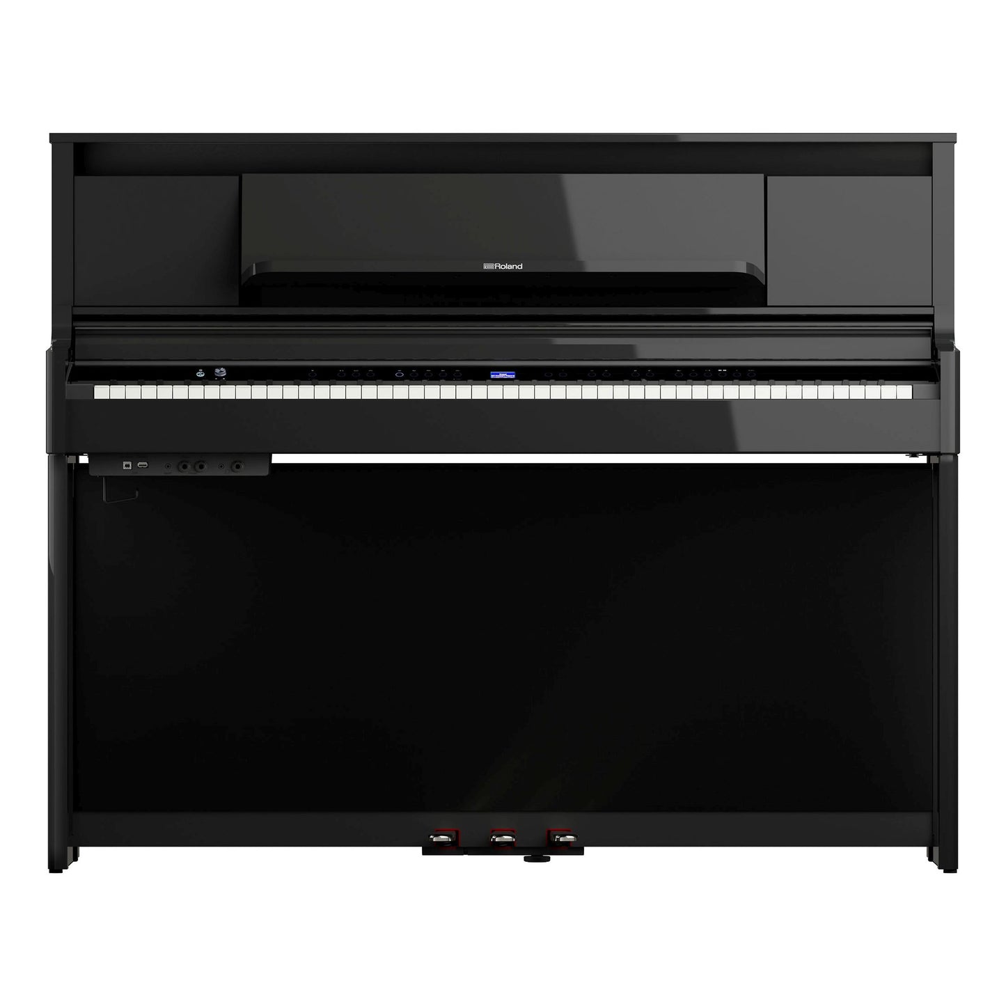 Roland LX6 Digital Piano Value Package; Polished Ebony