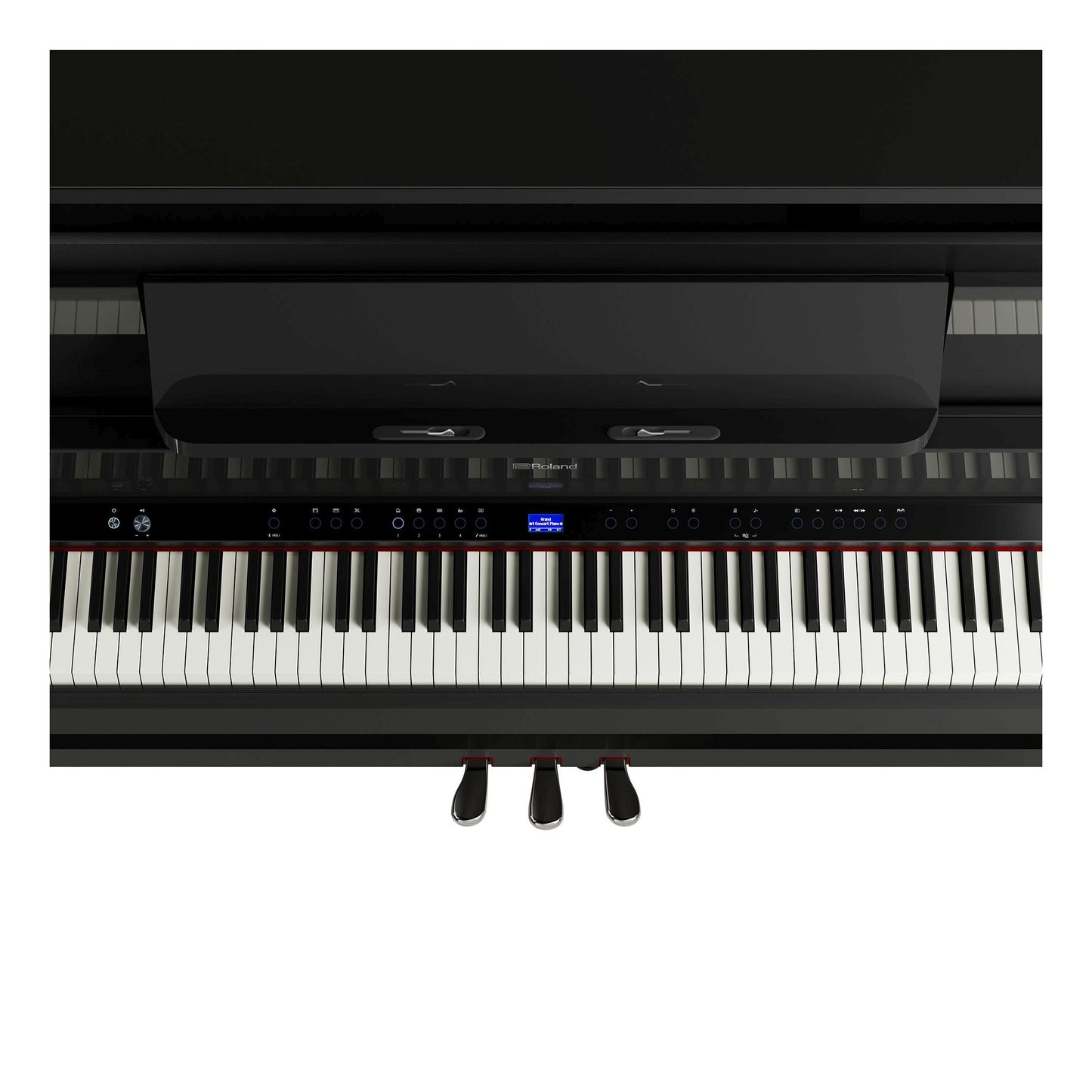 Roland LX9 Digital Piano Concert Package; Polished Ebony