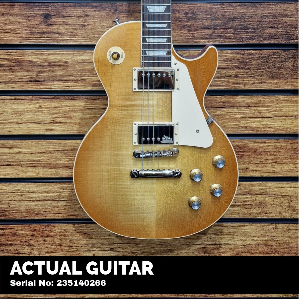 Gibson Les Paul Standard 60s Figured Top; Unburst | With 3 FREE Maestro Effects Pedals