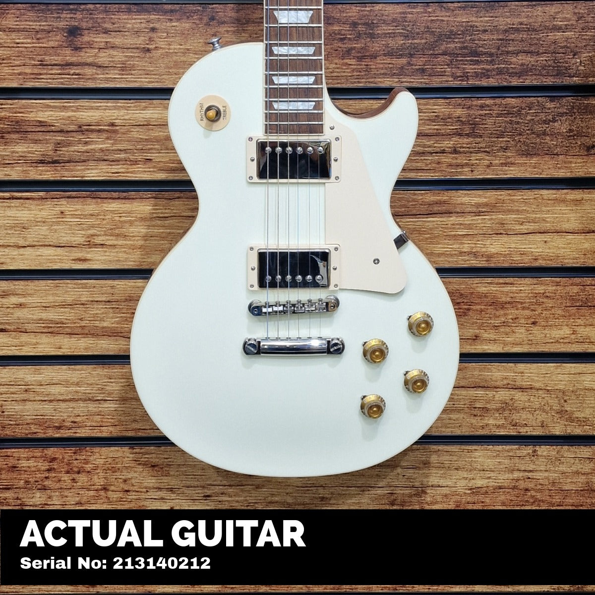 Gibson Les Paul Standard 50s Plain Top Classic White Top | With 3 FREE Maestro Effects Pedals