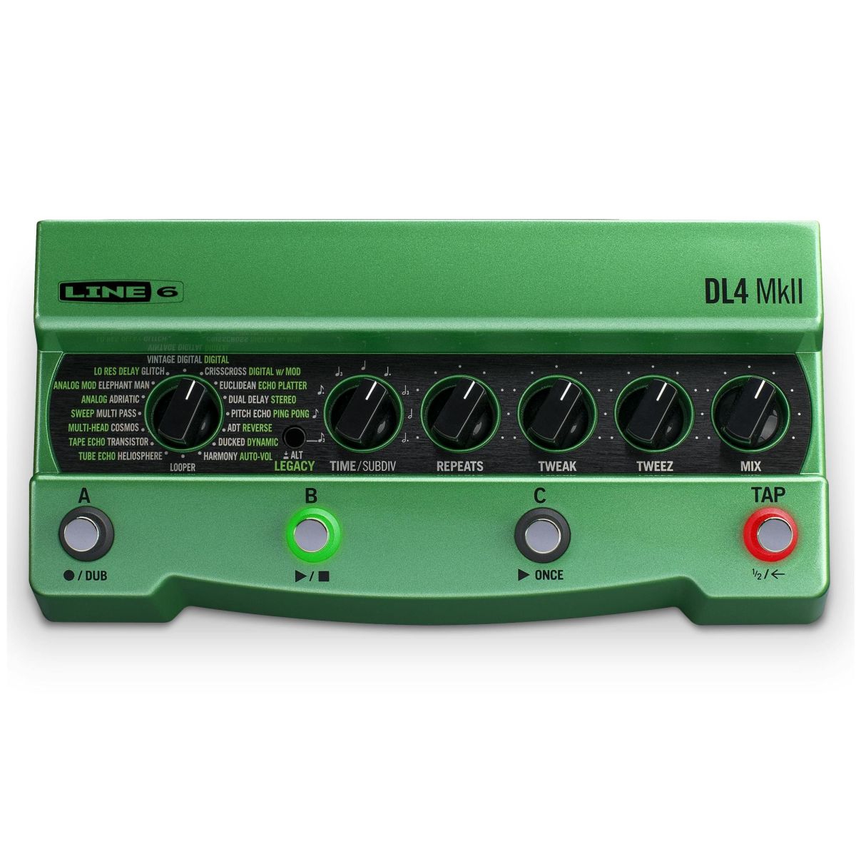 Line 6 DL4 MKII Delay Pedal | With 4 FREE Pedal Toppers