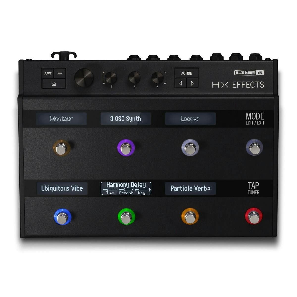 Line 6 HX Effects Multi Effects Pedal | With 8 FREE Pedal Toppers