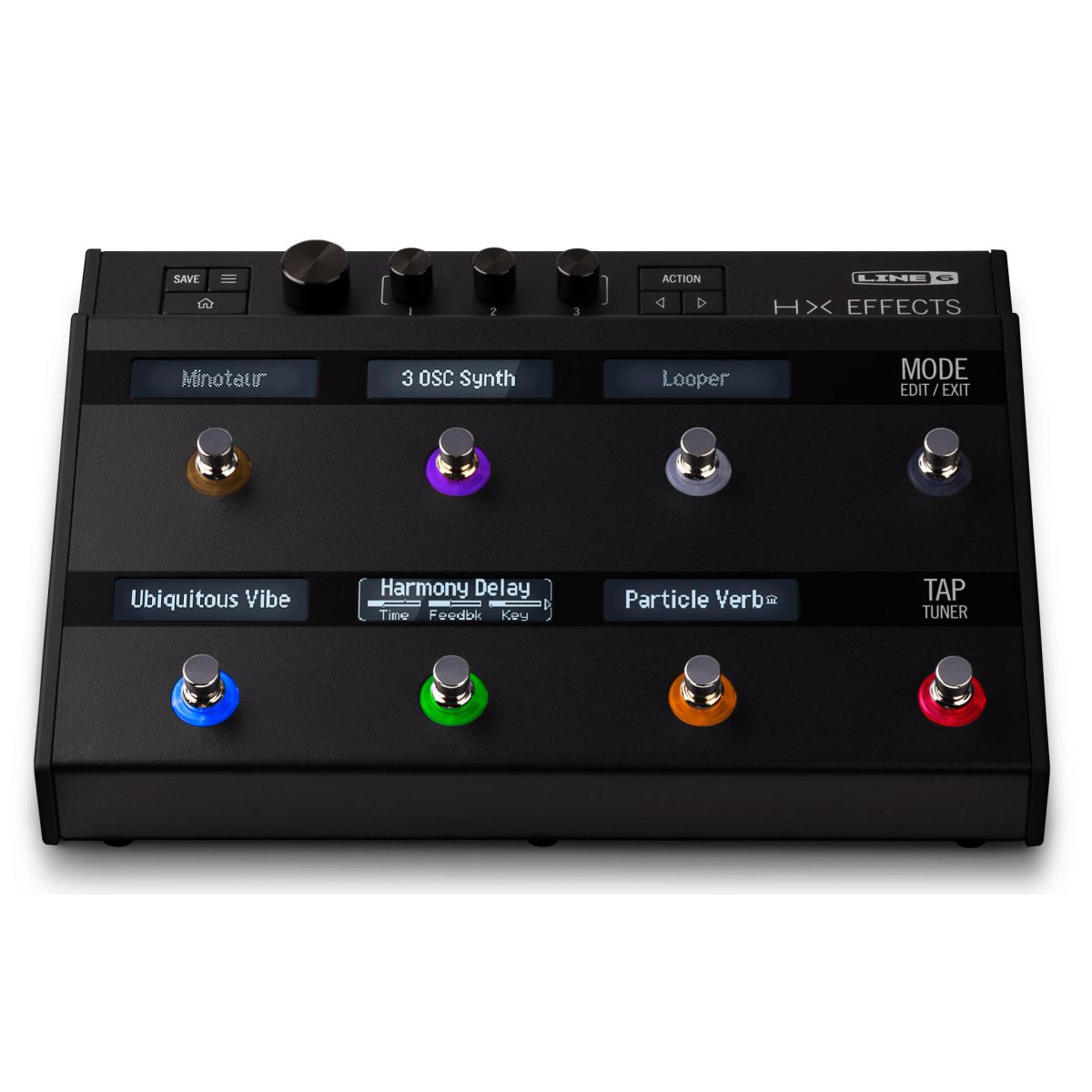 Line 6 HX Effects Multi Effects Pedal | With 8 FREE Pedal Toppers
