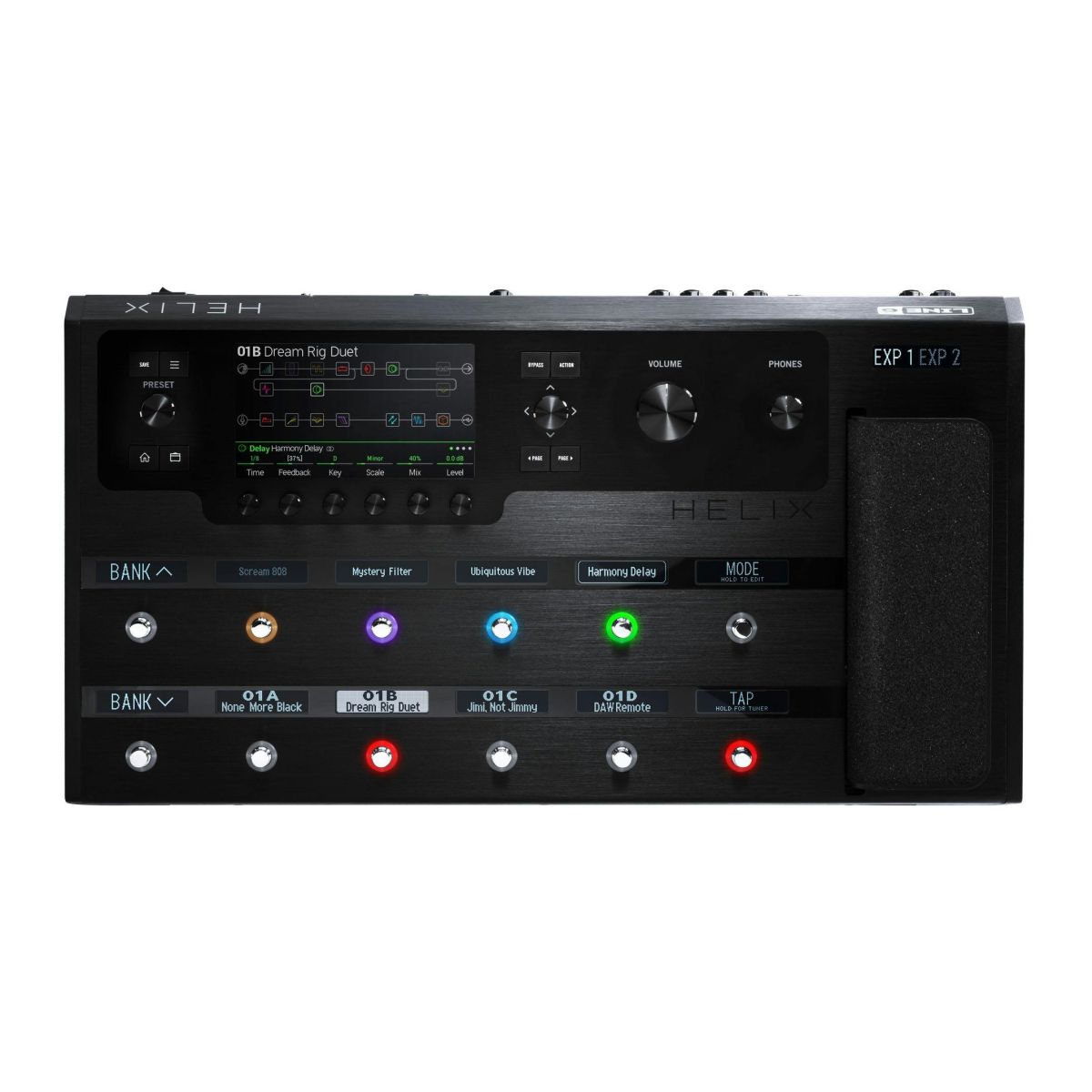 Line 6 Helix Floor Amp and Multi-Effects Guitar Pedal | With Free Headphones Offer