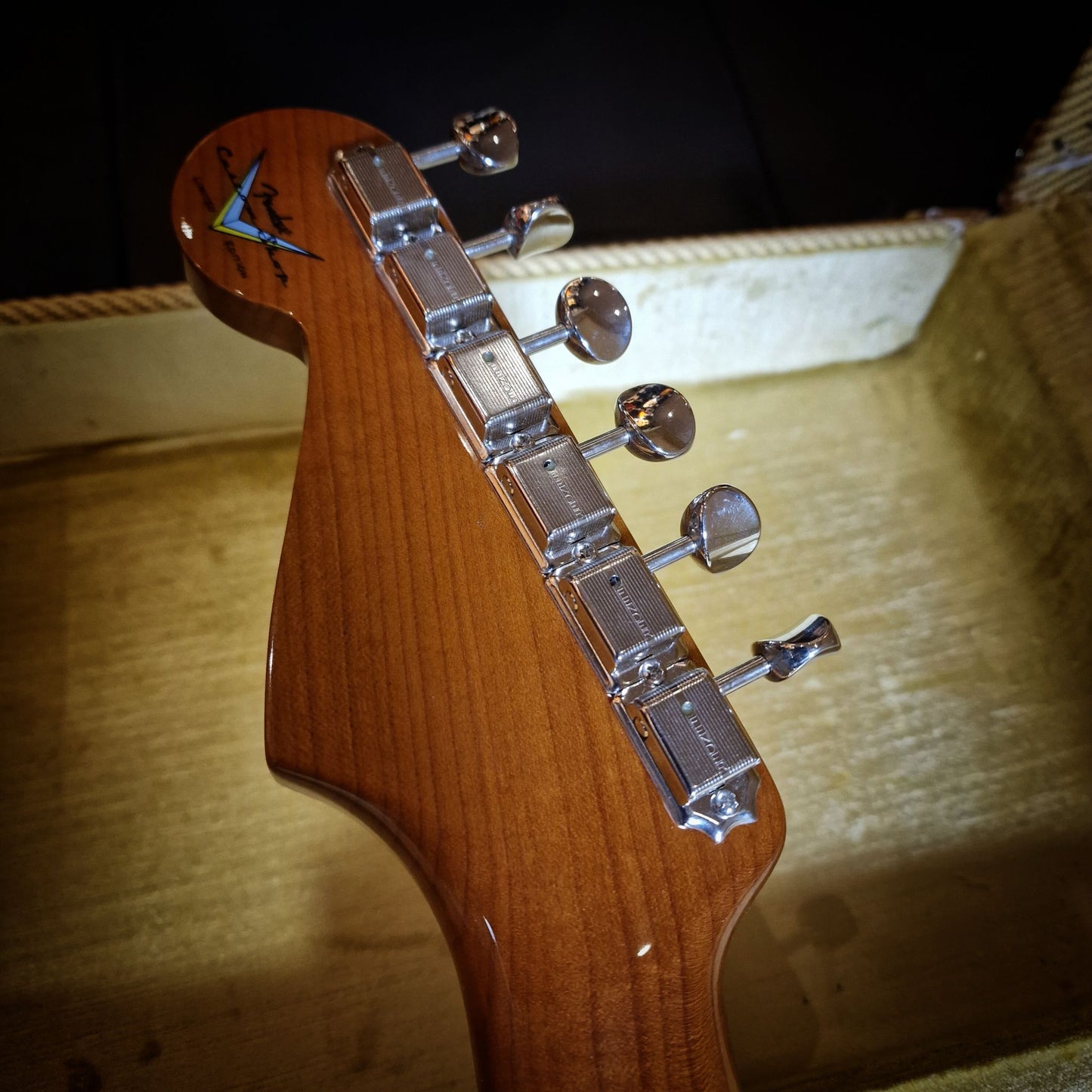 Fender Custom Shop Limited Edition Roasted Stratocaster Special NOS Electric Guitar May 2024; Aged Pewter : Serial Number: CZ579855 | Second Hand