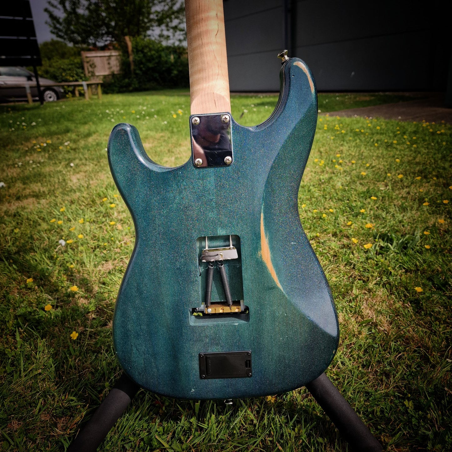 Moore Guitars Genesis; Green Sparkle #022