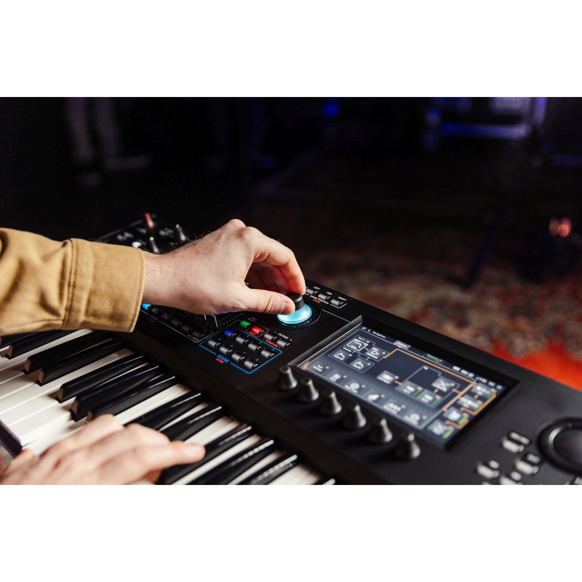 Yamaha MODX-M7 Synthesizer Keyboard | 73 Keys