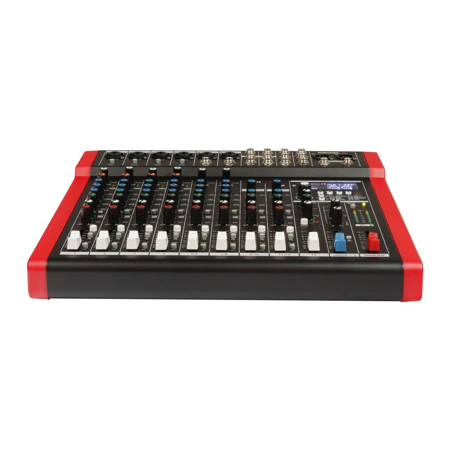 Proel MQ1222X 12-In Mixer with FX, USB, and Bluetooth