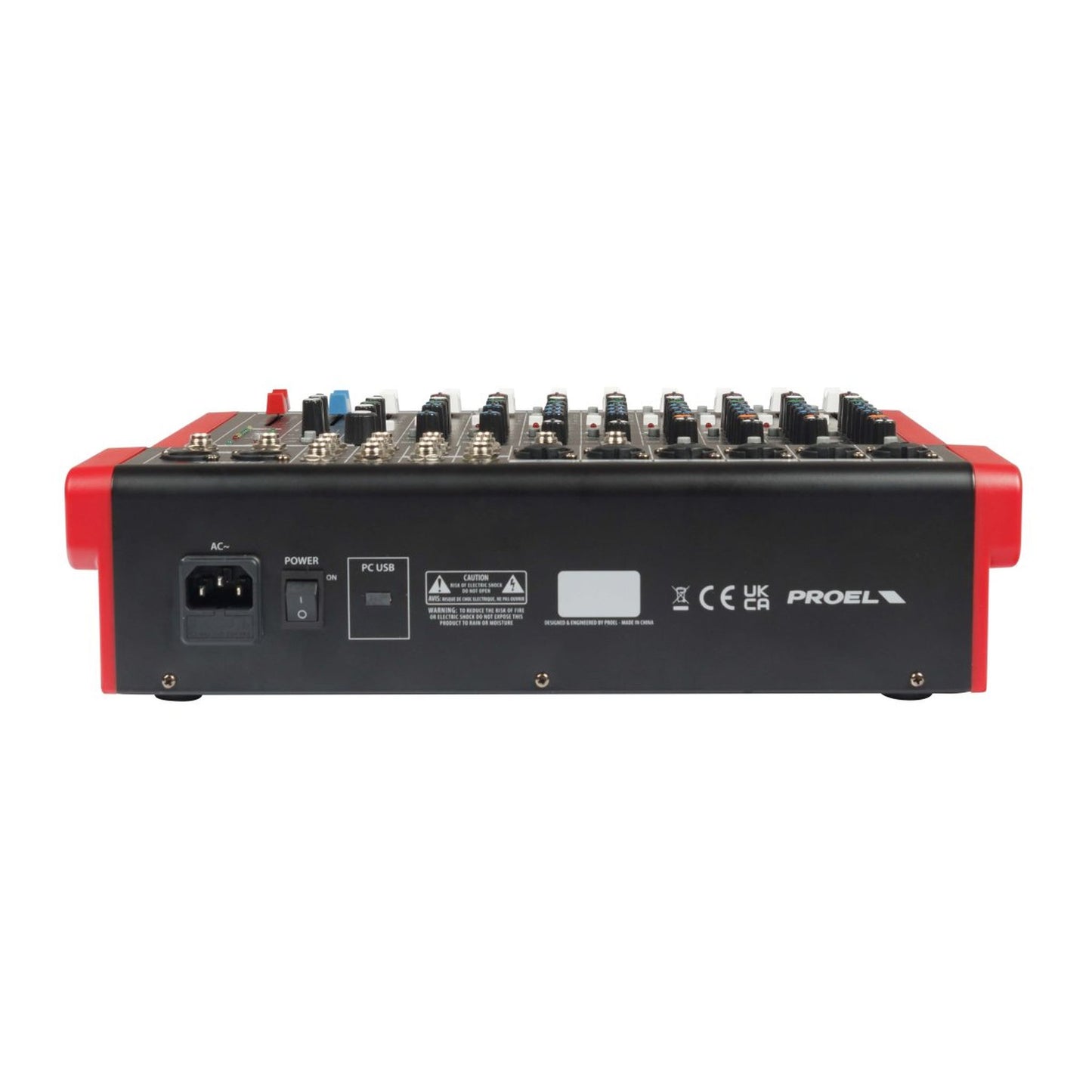 Proel MQ1222X 12-In Mixer with FX, USB, and Bluetooth