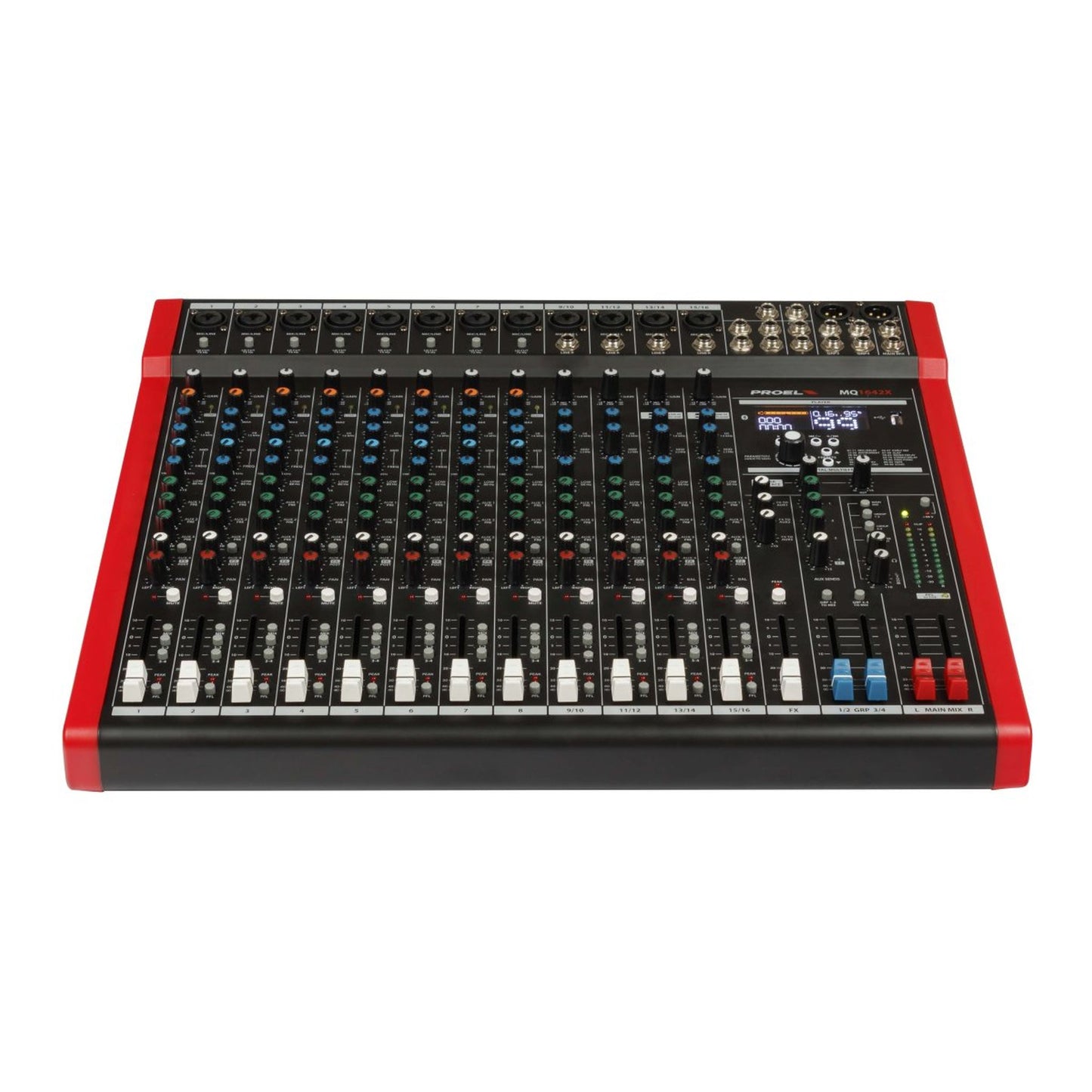 Proel MQ1642X 16-In Mixer with FX, USB, and Bluetooth
