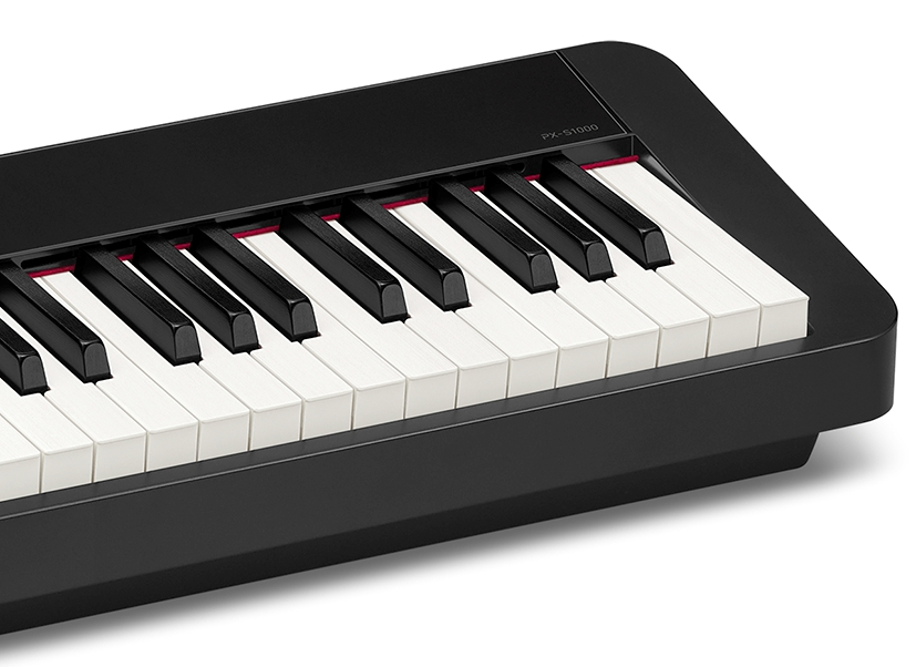Casio PX-S1100 Digital Piano; Black with FREE SP34 Triple Pedal