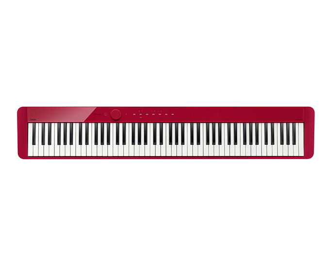 Casio PX-S1100 Digital Piano; Red with FREE SP34 Triple Pedal