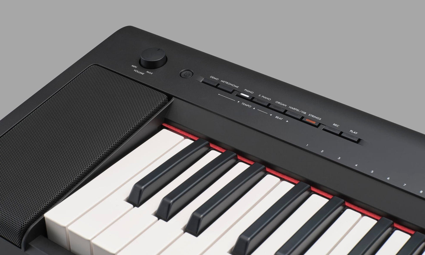 Yamaha Piaggero NP35 Smart Portable Piano; Black