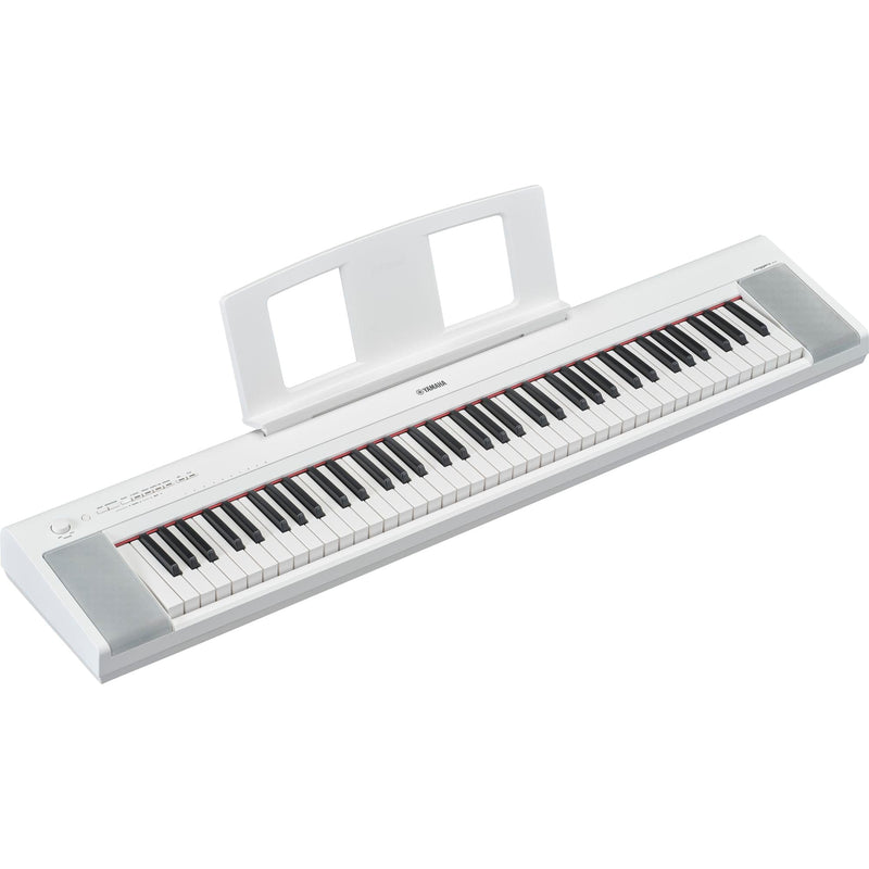 Yamaha Piaggero NP35 Smart Portable Piano; White
