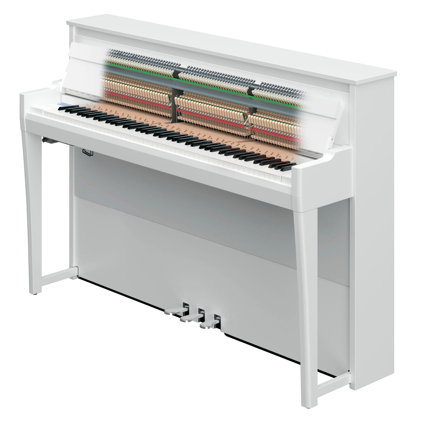 Yamaha Avantgrand NU1XA Advanced Hybrid Piano; Polished White