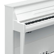 Yamaha Avantgrand NU1XA Advanced Hybrid Piano; Polished White