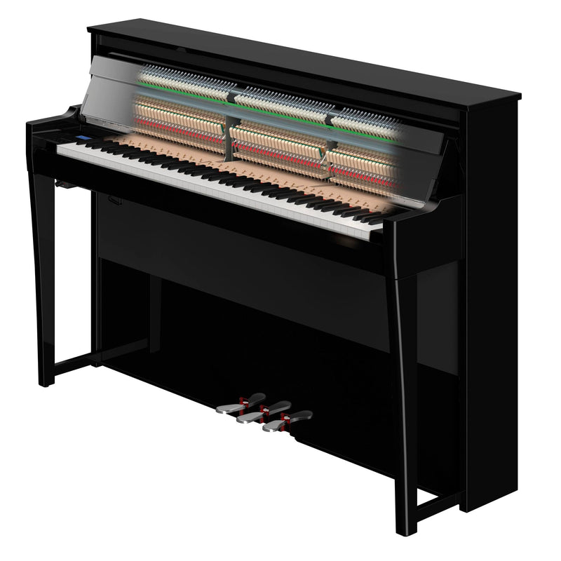 Yamaha Avantgrand NU1XA Advanced Hybrid Piano; Polished Ebony