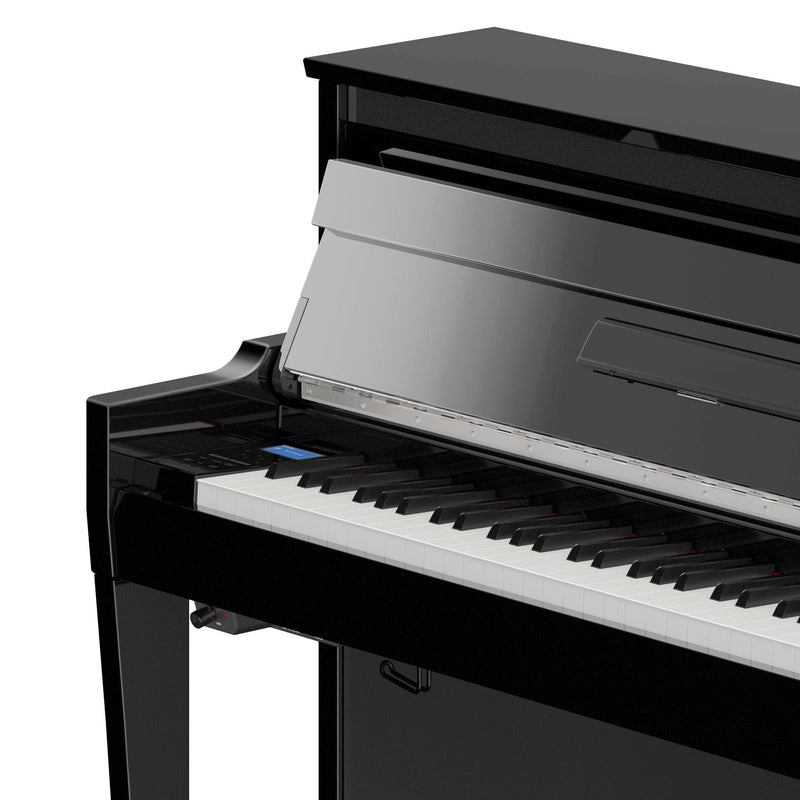 Yamaha Avantgrand NU1XA Advanced Hybrid Piano; Polished Ebony