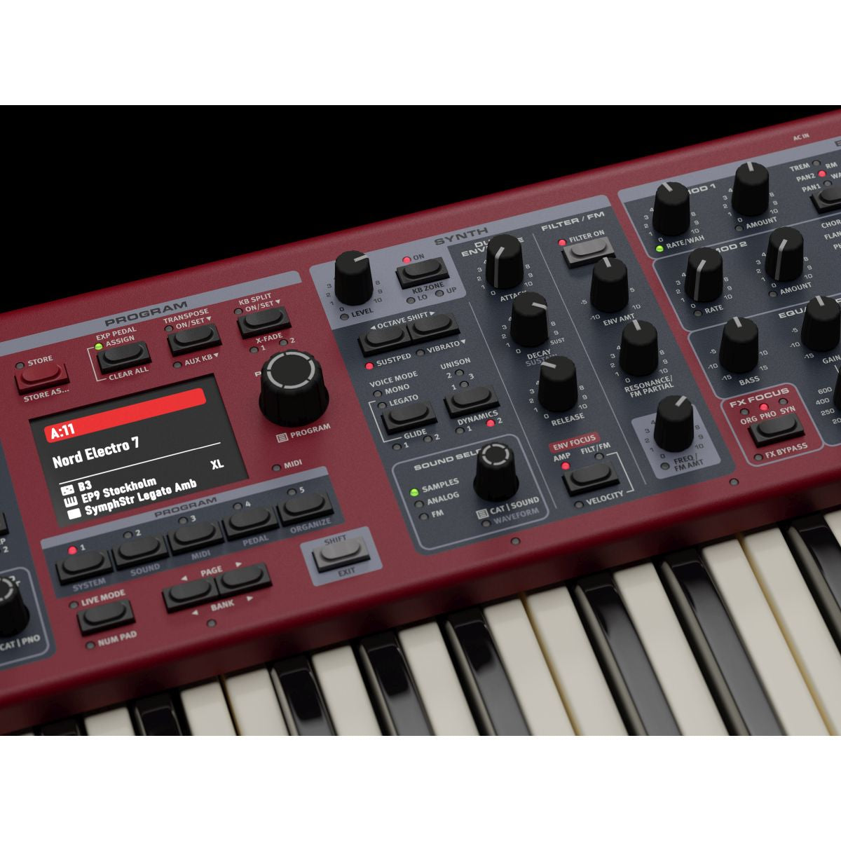 Nord Electro 7 HP: 73-key Hammer Action Portable keyboard