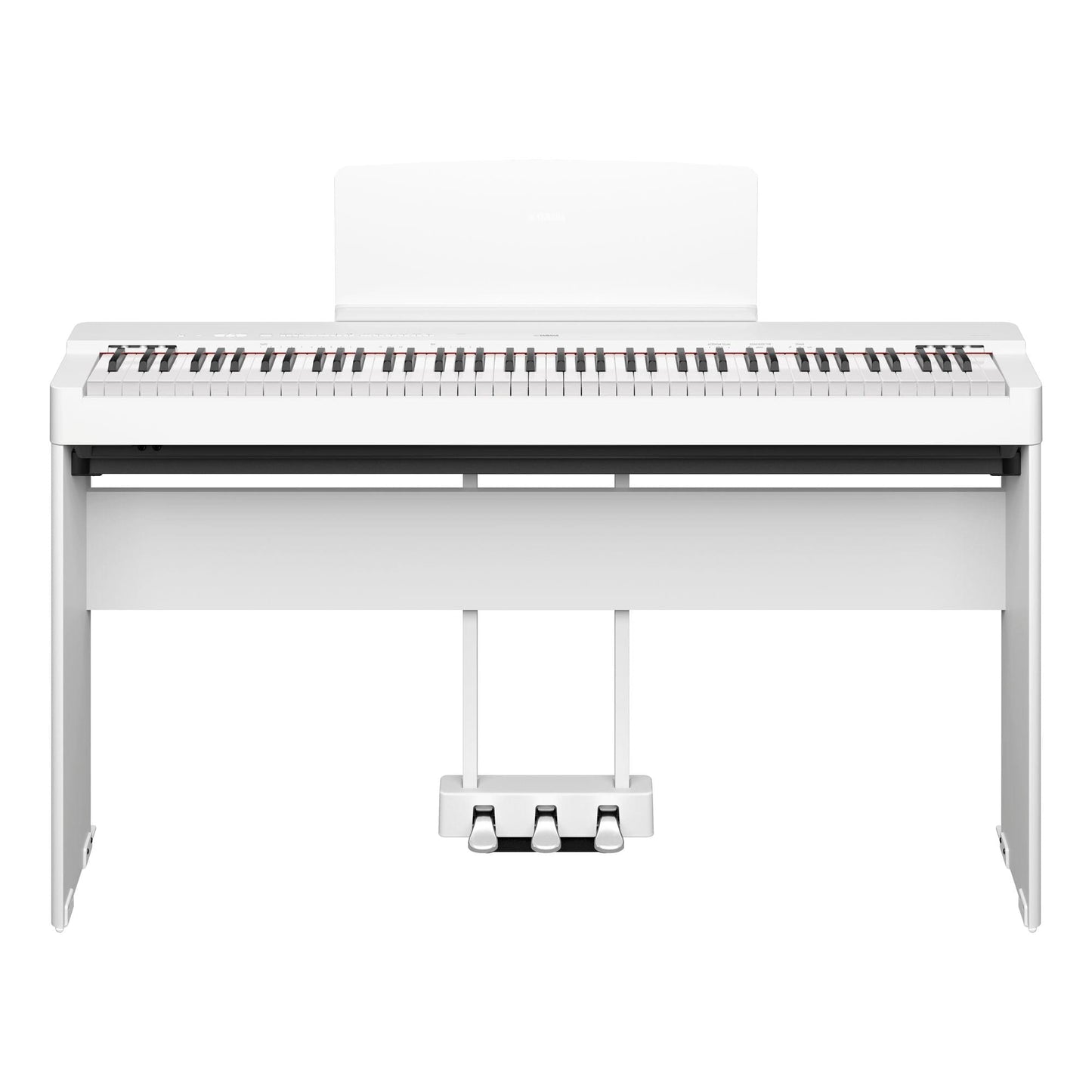 Yamaha P225 White Piano Home Package