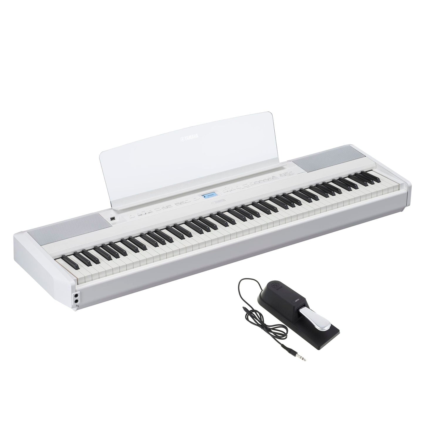 Yamaha P525 Digital Piano; White