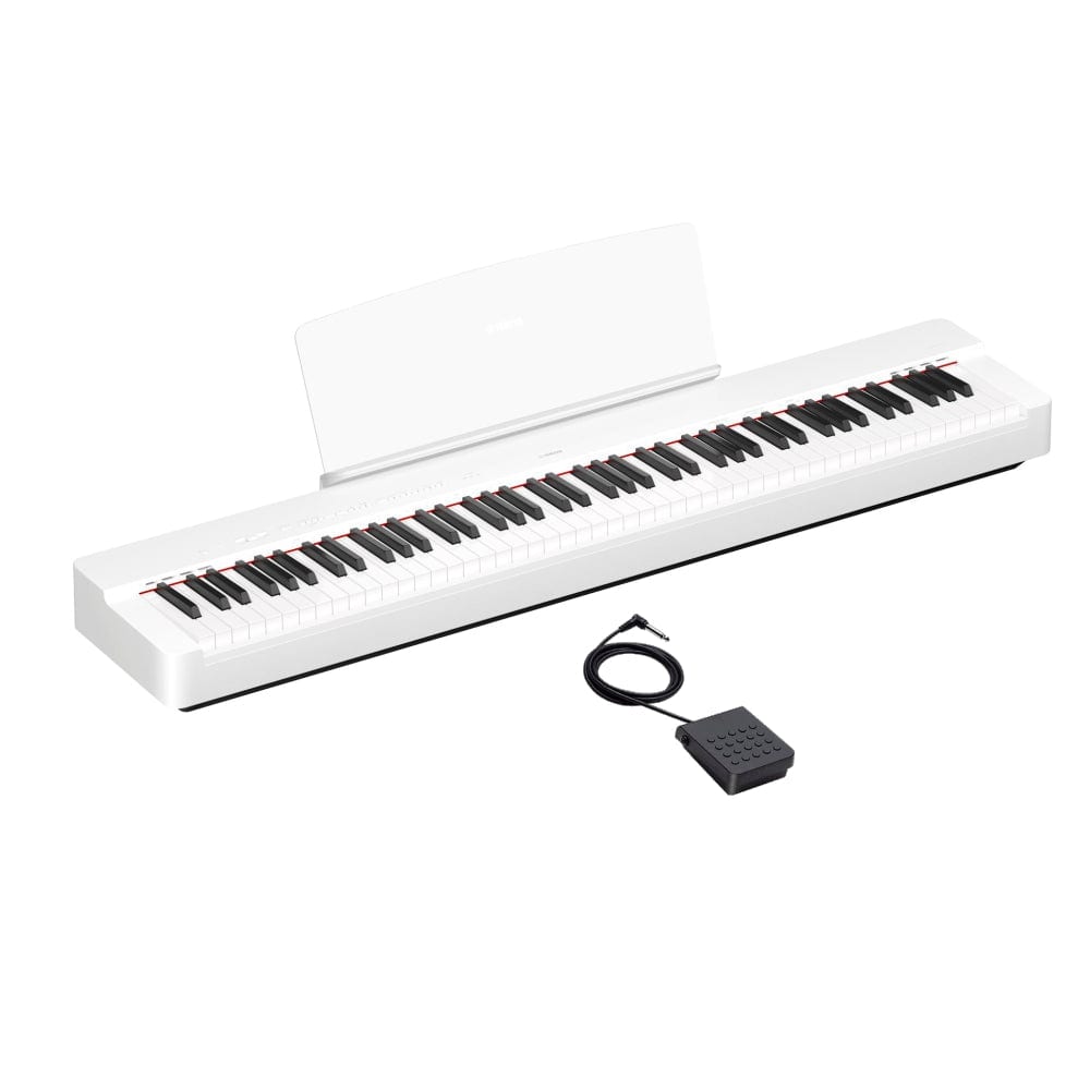 Yamaha P225 Portable Digital Piano; White | £50 CASHBACK OFFER