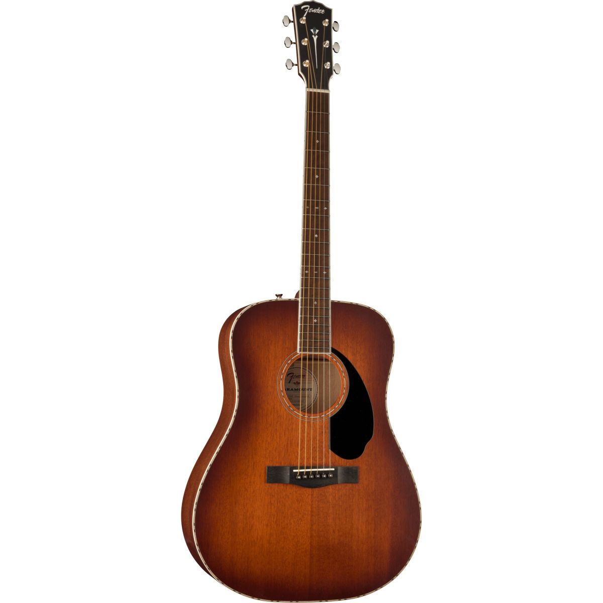Fender PD-220E Dreadnought Electro Acoustic Guitar; Aged Cognac Burst