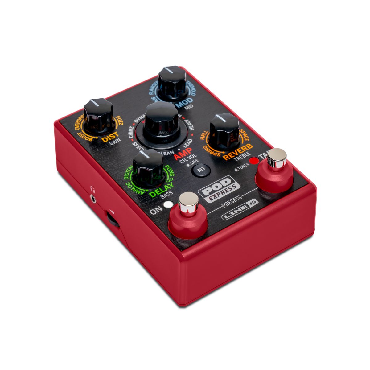 Line 6 Pod Express Guitar | With 2 FREE Pedal Toppers