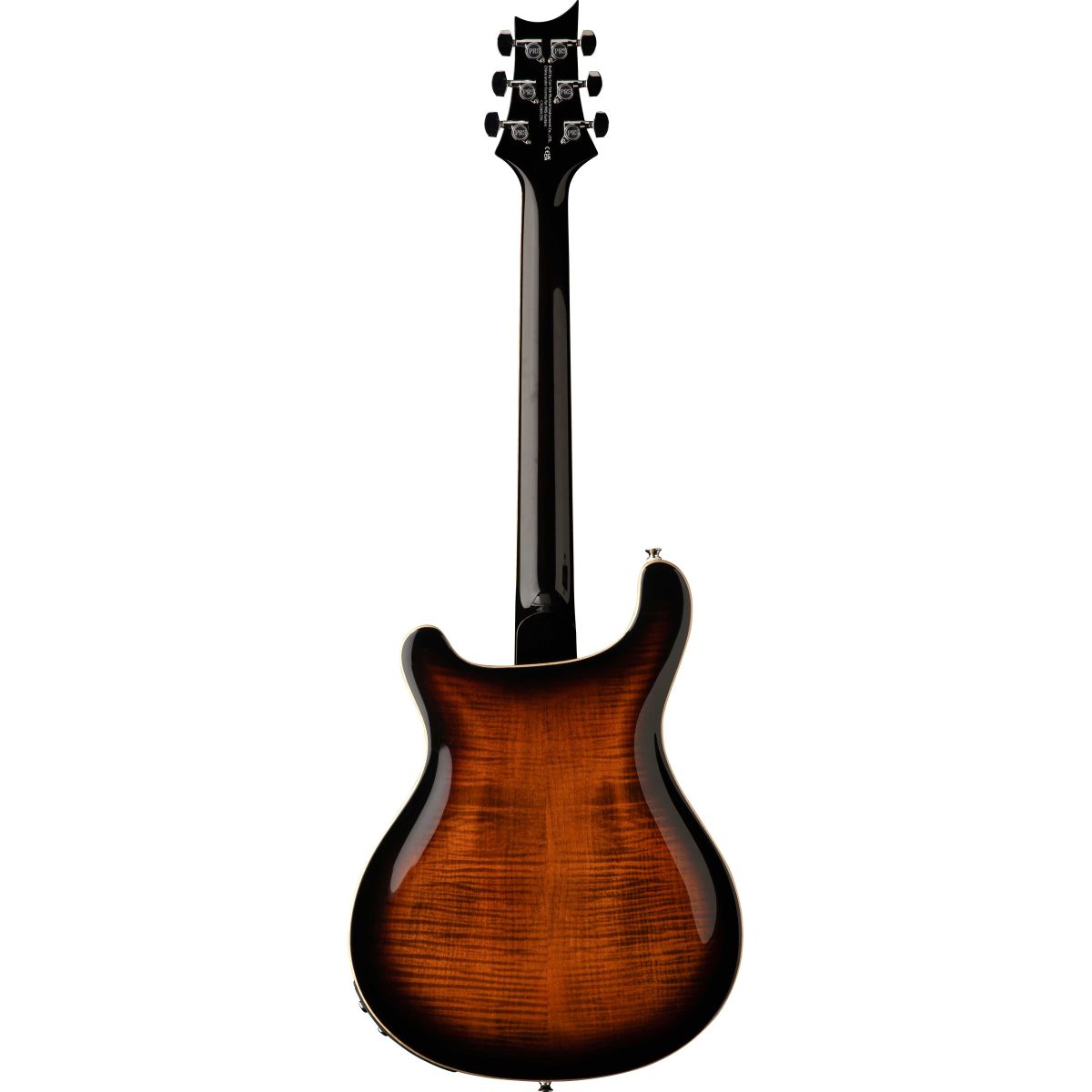 PRS SE Hollowbody II Piezo Electric Guitar; Orange Tiger Smokeburst