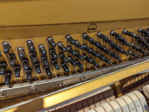 RECONDITIONED AS NEW Yamaha U3 Upright Piano; Polished Ebony: Serial No: A3852969