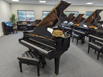 Reconditioned Yamaha C3 Polished Ebony Grand Piano Upright Piano with Matching Stool Serial No: B2531979