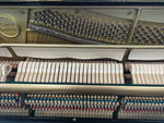 Second Hand Kemble K121ZT Upright Piano in Polished Ebony with Height Adjustable Stool Serial No: 313268
