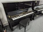 Reconditioned As New Yamaha U3 Upright Piano With Stool; Ser No H1550814