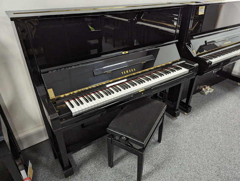 Reconditioned As New Yamaha U3 Upright Piano With Stool; Ser No H1550814