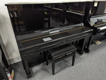 Reconditioned As New Yamaha U3 Upright Piano With Stool; Ser No H1550814