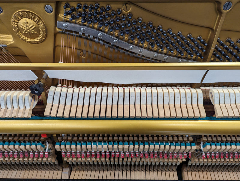 Reconditioned As New Yamaha U3 Upright Piano With Stool; Ser No H1550814