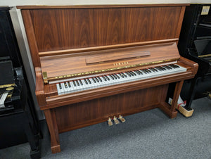 RECONDITIONED AS NEW Yamaha U3 Upright Piano in Satin Walnut Serial No: H1403220