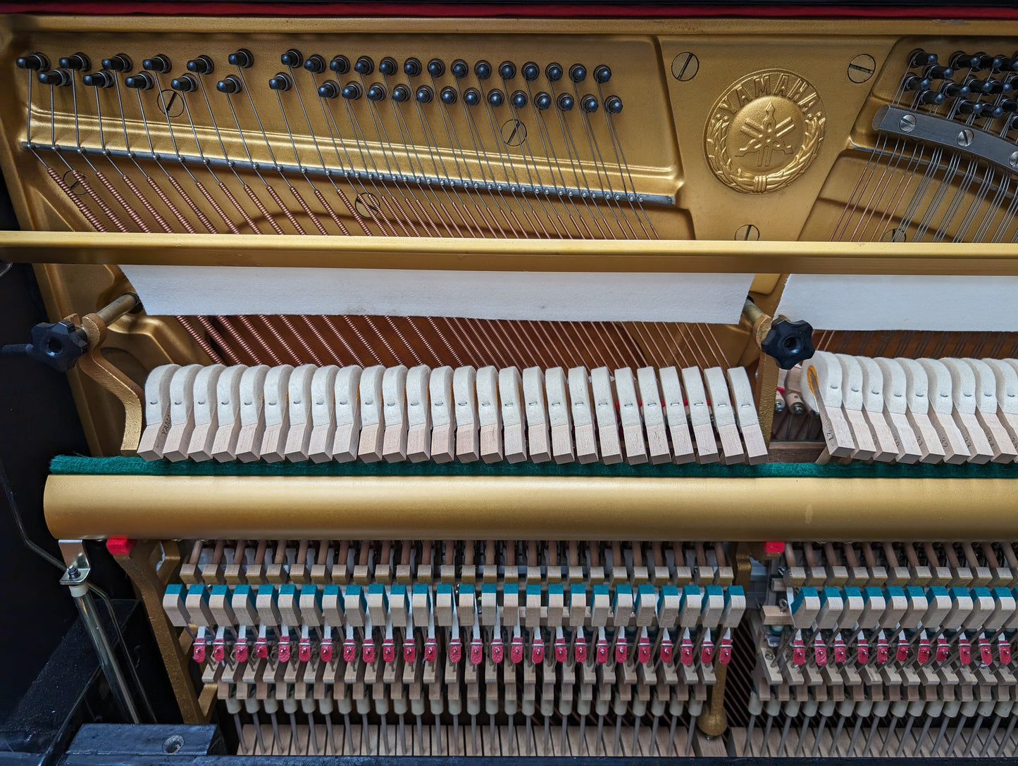 Yamaha U3 Upright Piano in Polished Black Serial No: H1484809 | RECONDITIONED AS NEW