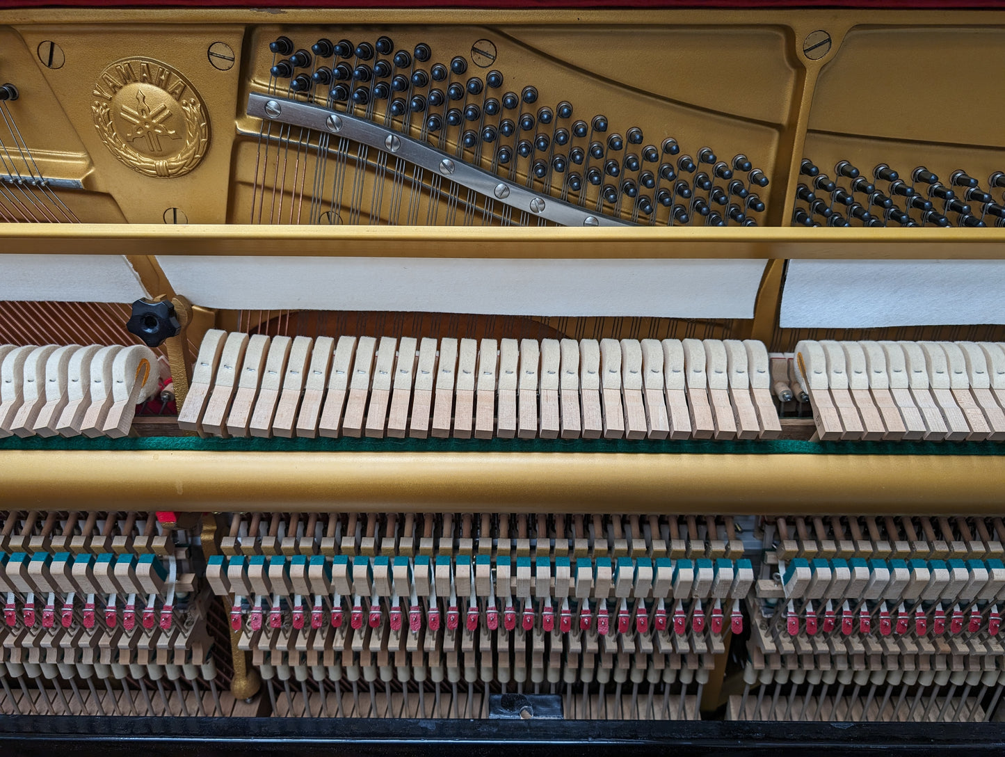 Yamaha U3 Upright Piano in Polished Black Serial No: H1484809 | RECONDITIONED AS NEW