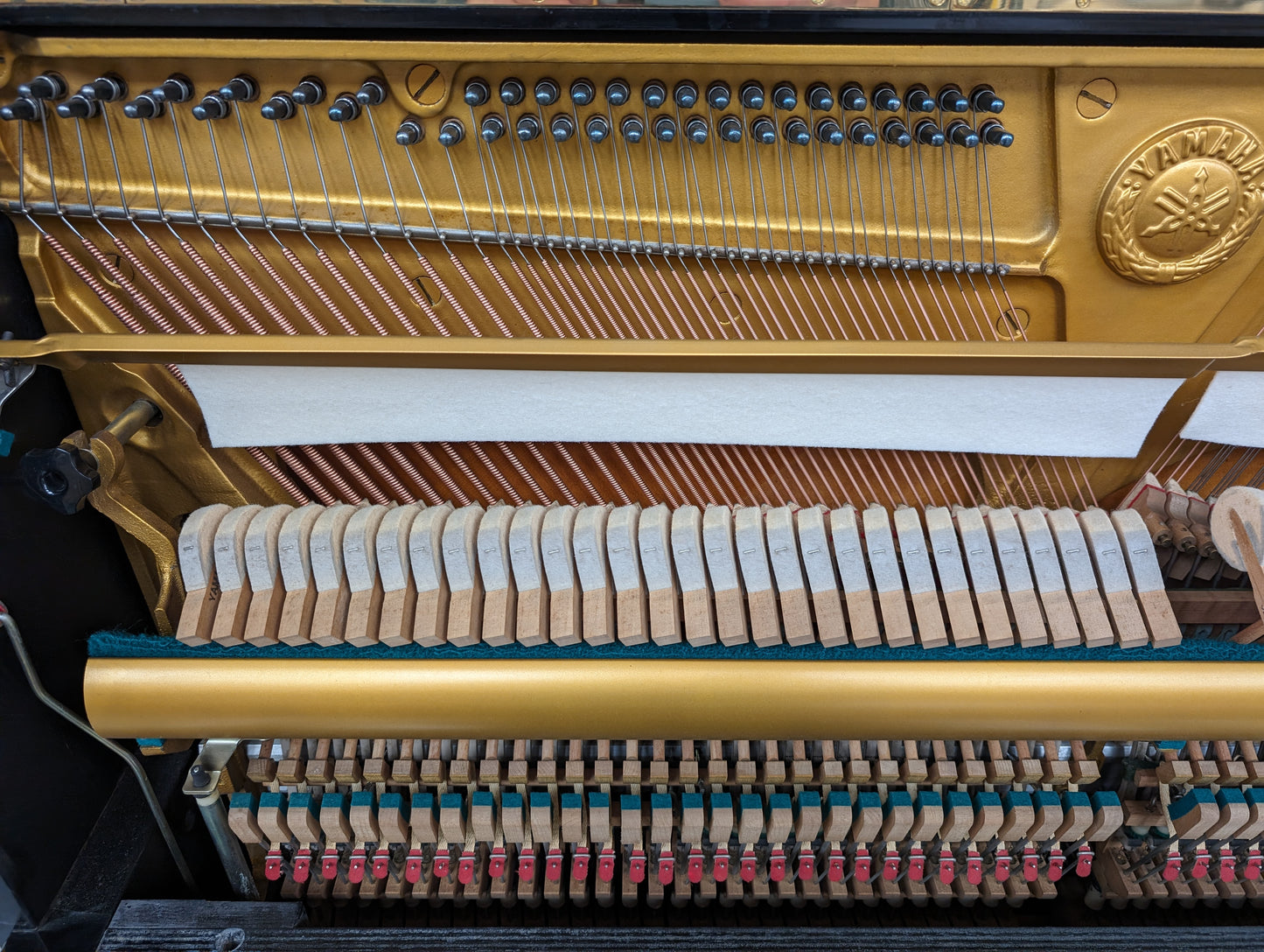 Yamaha Certified Reconditioned U1 Upright Piano With Stool; Ser No H2201057