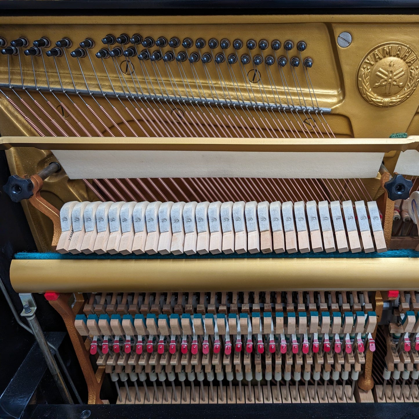 Yamaha Certified Reconditioned U3 Upright Piano With Stool; Ser No H1436426