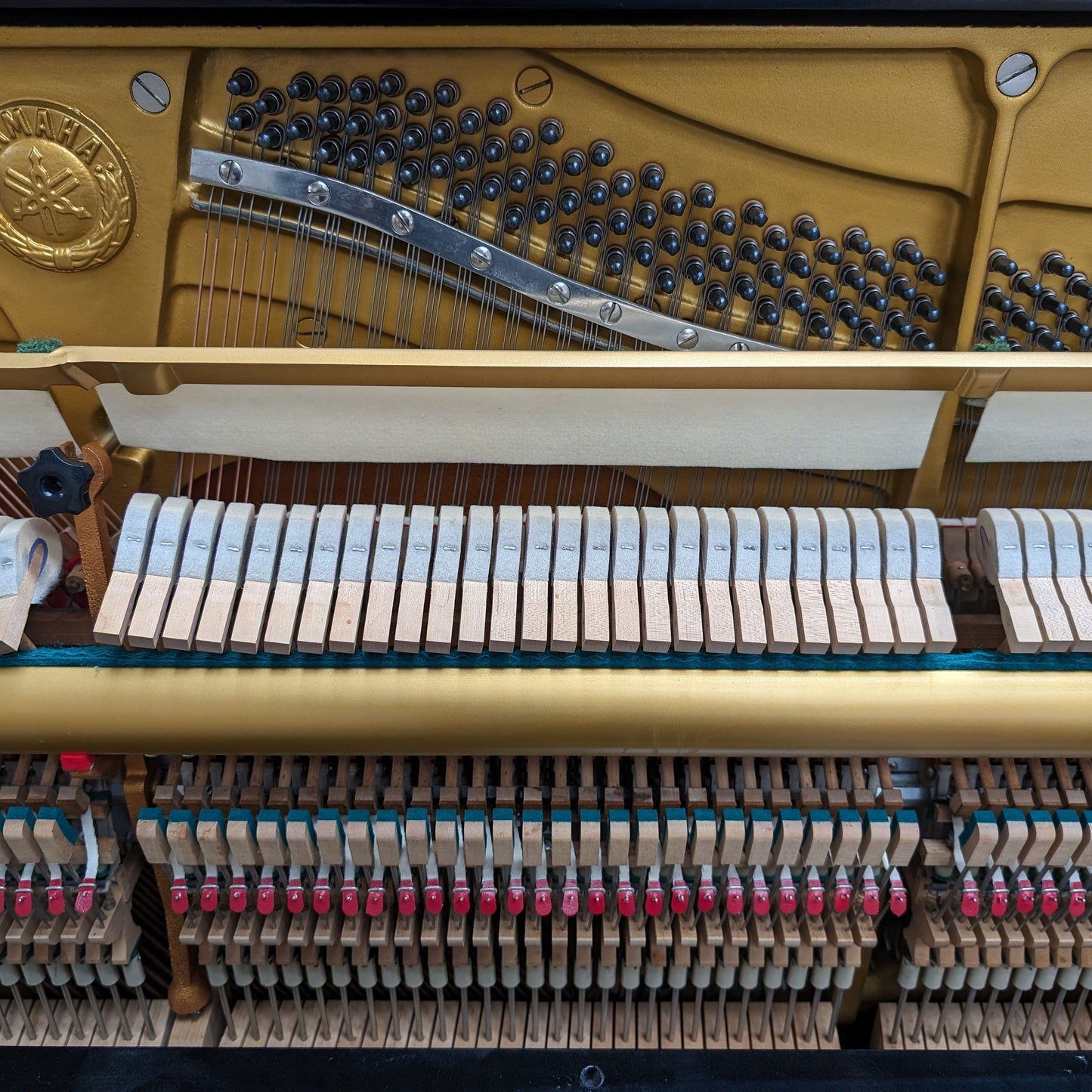 Yamaha Certified Reconditioned U3 Upright Piano With Stool; Ser No H1436426